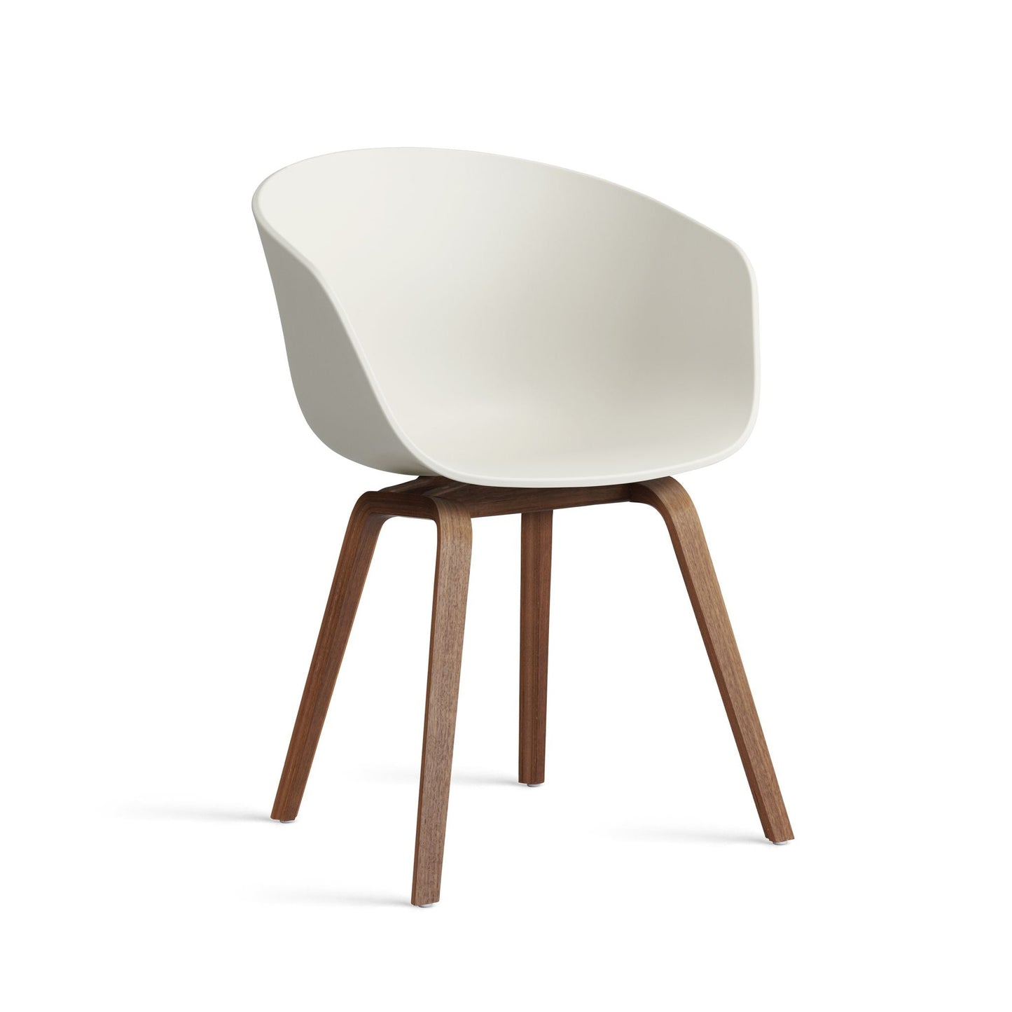 Hay About A Chair AAC 22 Stuhl Kunststoffschlale Gestell 4-Fuß Holz