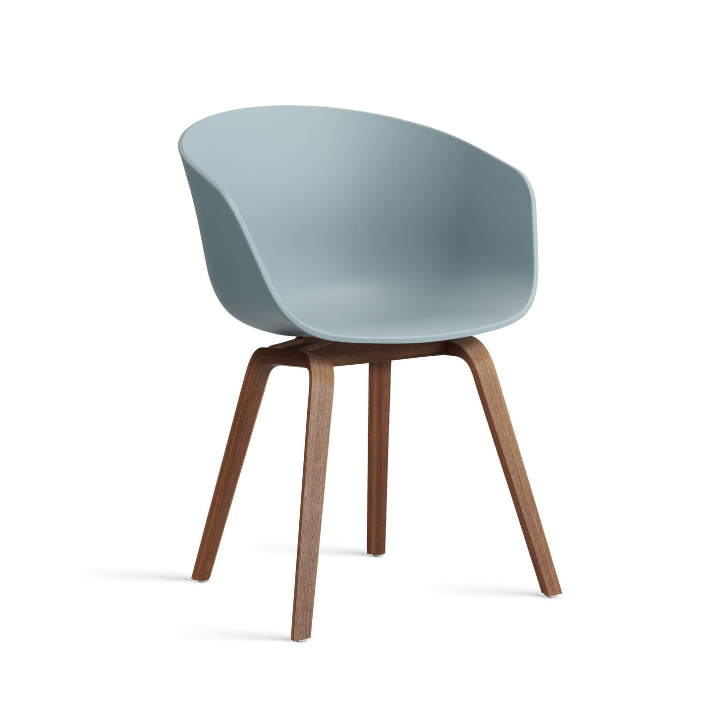 Hay About A Chair AAC 22 Stuhl Kunststoffschlale Gestell 4-Fuß Holz