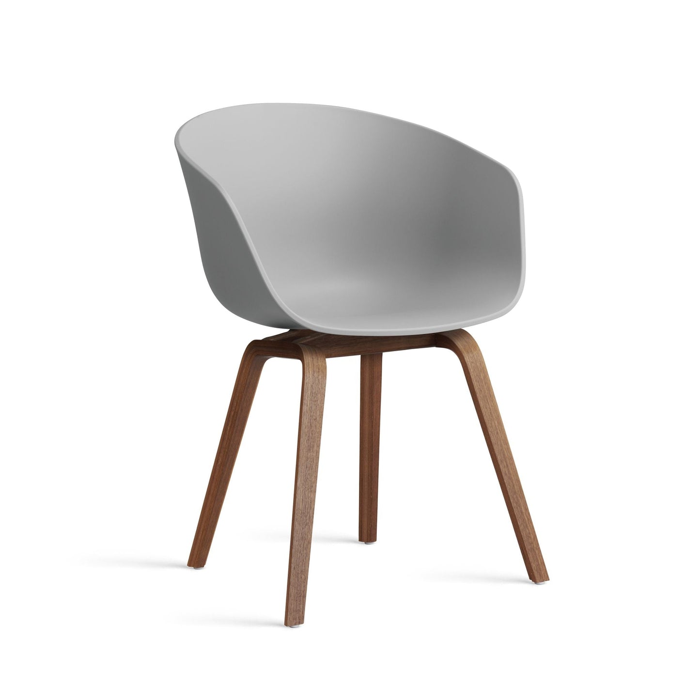 Hay About A Chair AAC 22 Stuhl Kunststoffschlale Gestell 4-Fuß Holz