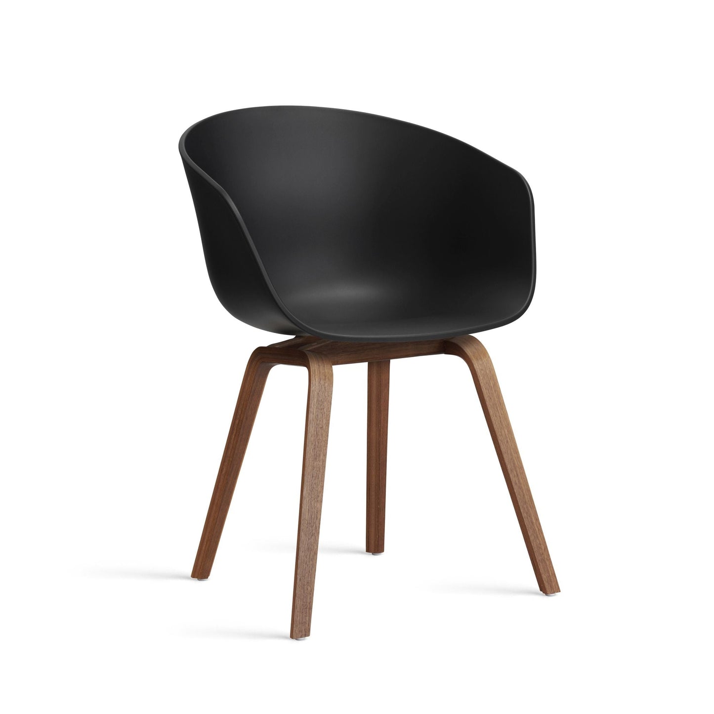 Hay About A Chair AAC 22 Stuhl Kunststoffschlale Gestell 4-Fuß Holz