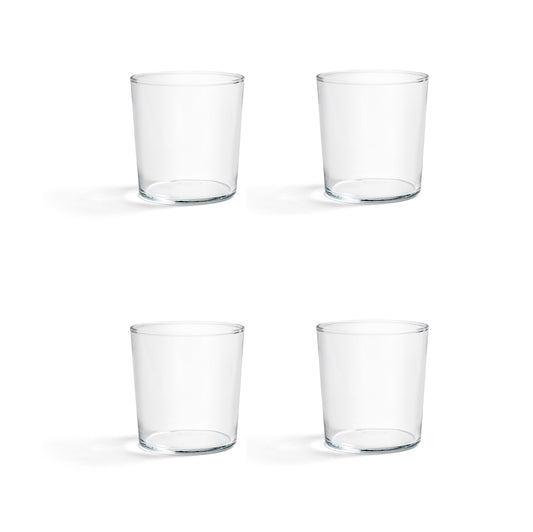 HAY Glas clear Trinkglas M medium klar (4er-Set)