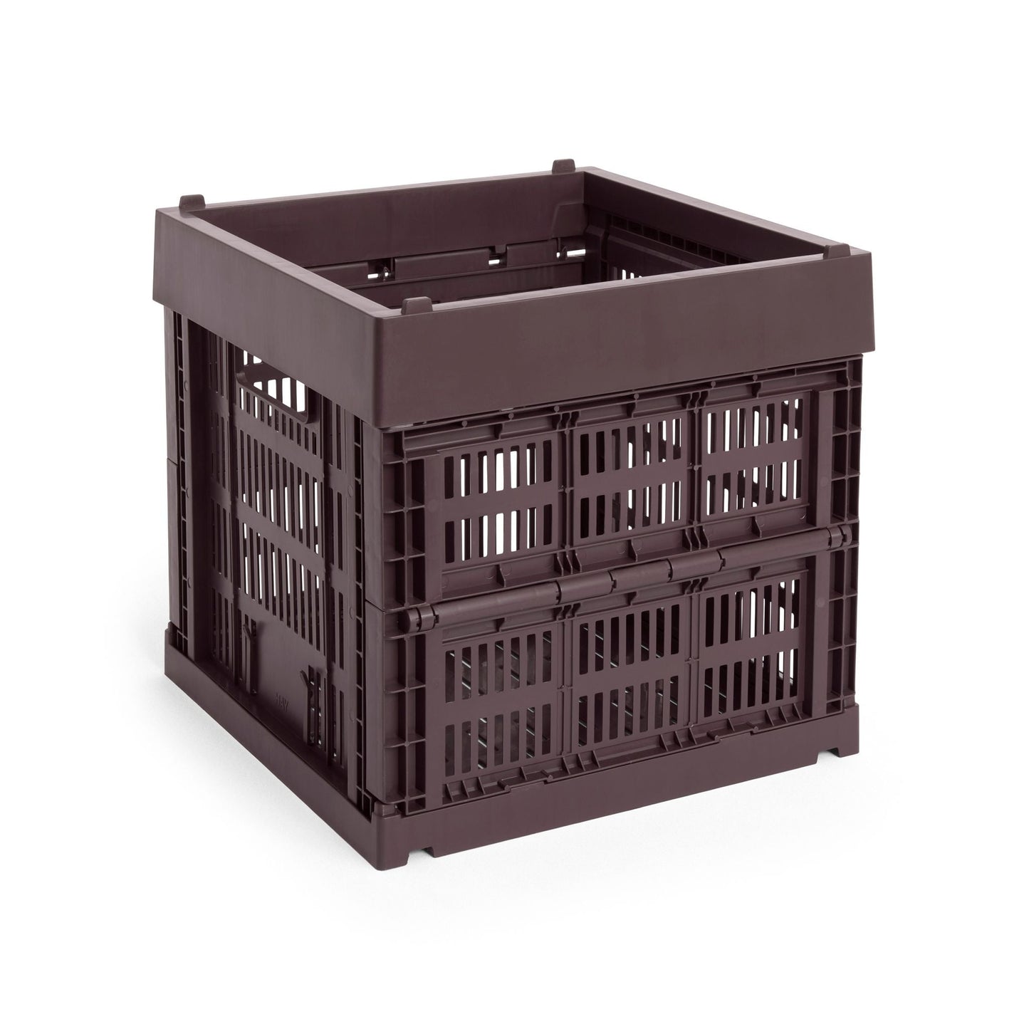 HAY Color Crate Korb Klapp-Box Cube würfelform Kunststoff recycelt