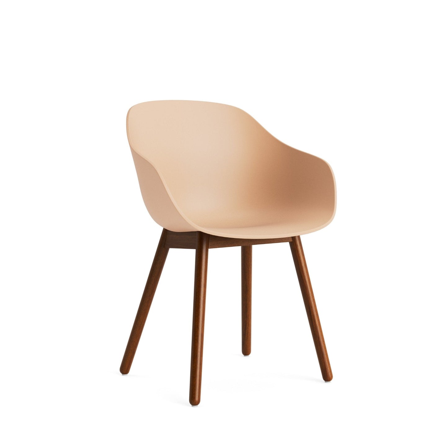 HAY About A Chair AAC 212 Stuhl Kunststoffschale Holzgestell 4-Fuß rund