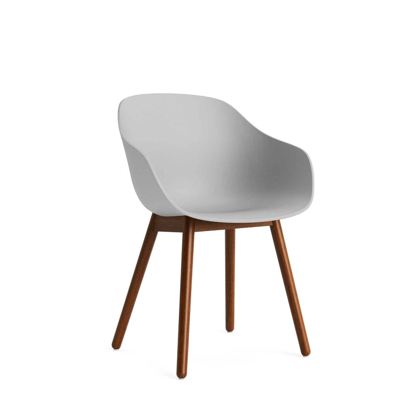 HAY About A Chair AAC 212 Stuhl Kunststoffschale Holzgestell 4-Fuß rund