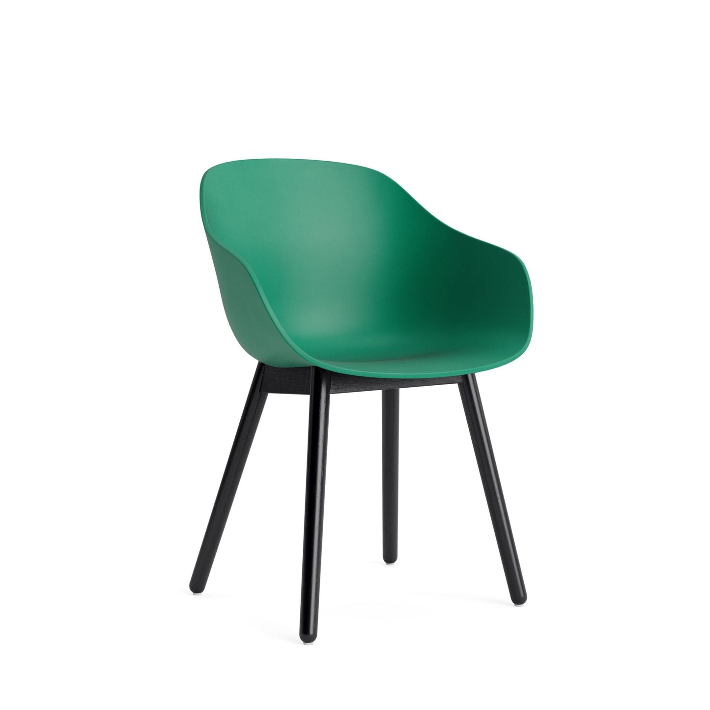 HAY About A Chair AAC 212 Stuhl Kunststoffschale Holzgestell 4-Fuß