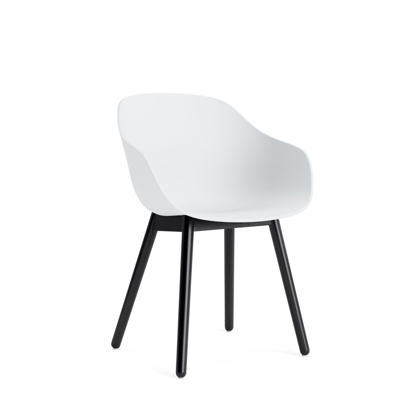 HAY About A Chair AAC 212 Stuhl Kunststoffschale Holzgestell 4-Fuß