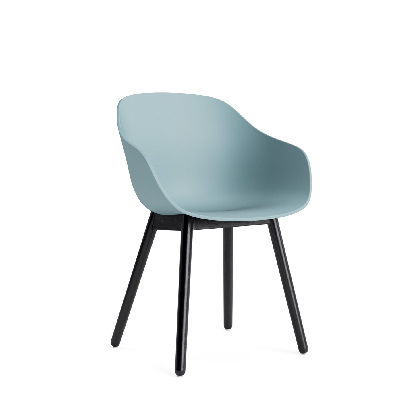 HAY About A Chair AAC 212 Stuhl Kunststoffschale Holzgestell 4-Fuß