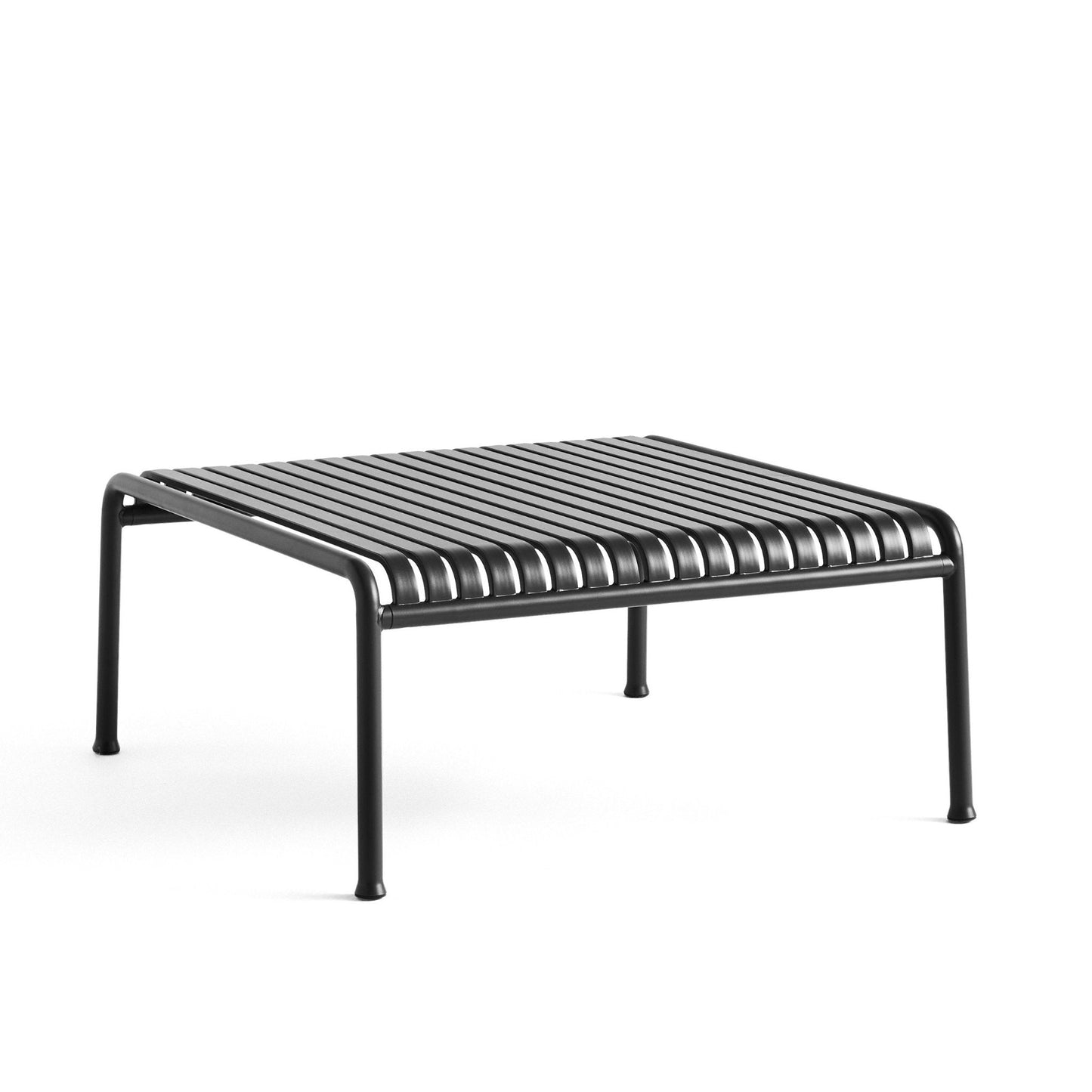 HAY Palissade Low Table Outdoor-Tisch niedrig Stahl 86 x 81 x H 38 cm