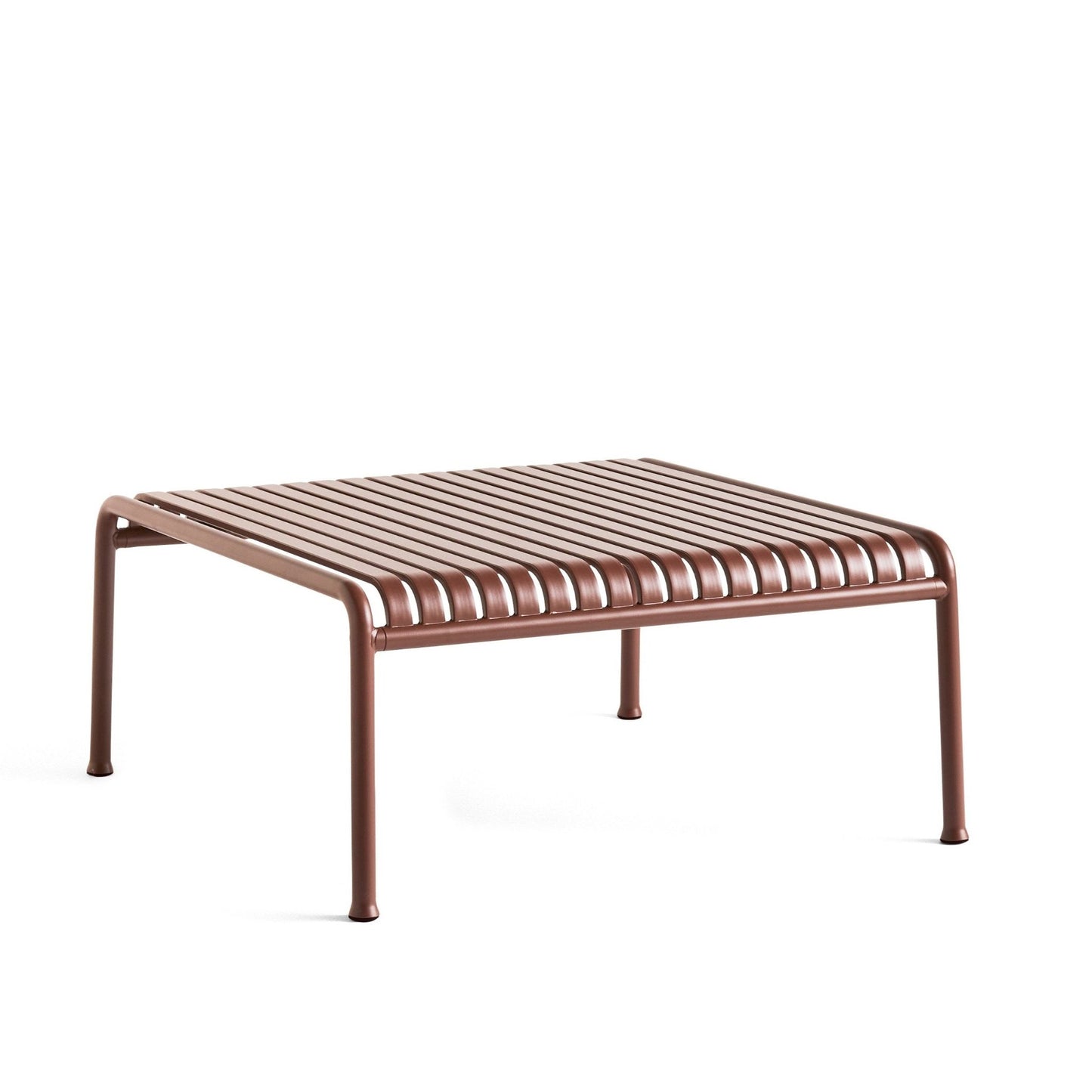HAY Palissade Low Table Outdoor-Tisch niedrig Stahl 86 x 81 x H 38 cm