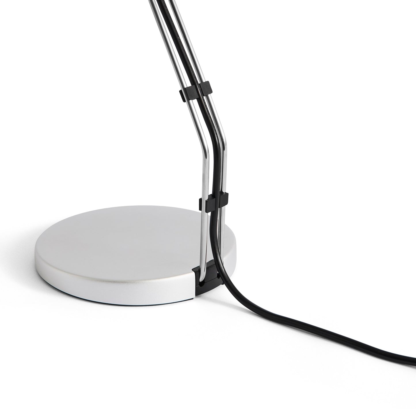 HAY Cupola Desk Lamp Schreibtischleuchte Aluminium silber klar elxoxiert