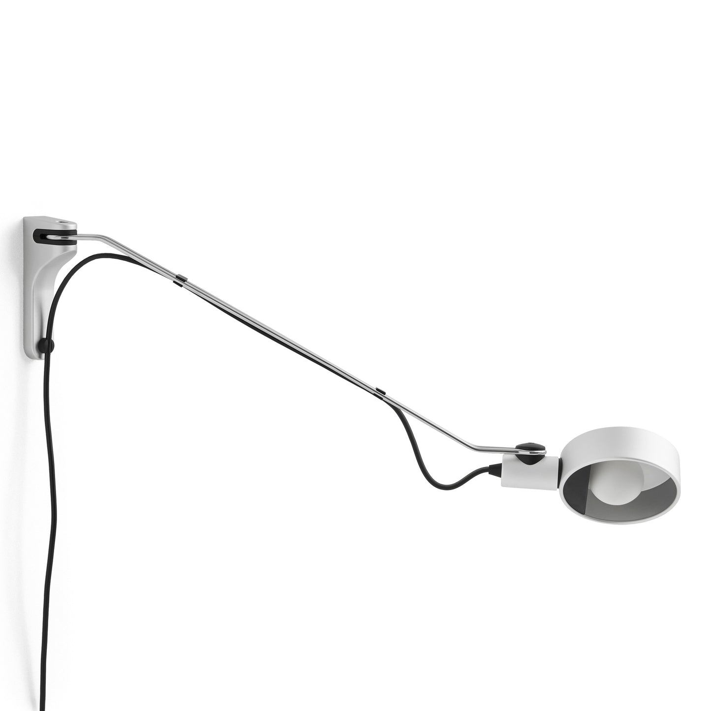 HAY Cupola Wall Lamp Wandleuchte Aluminium silber klar eloxiert