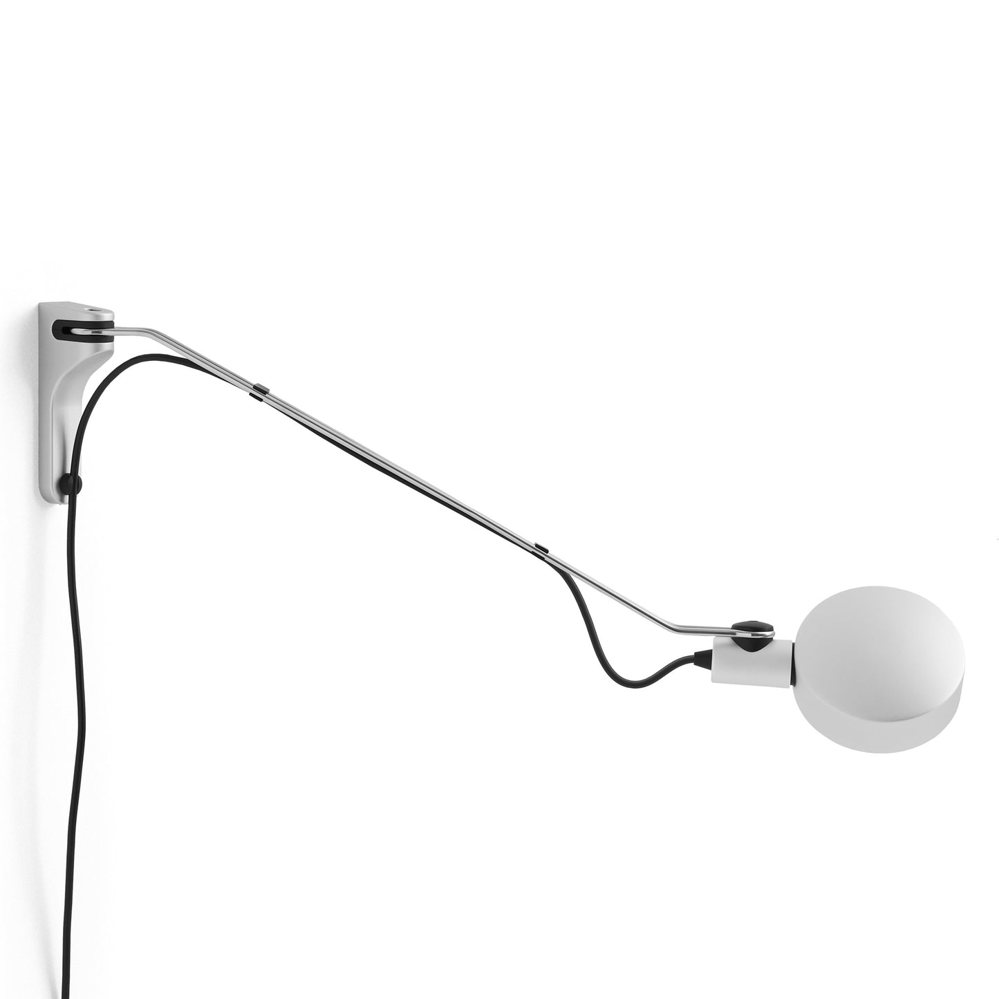 HAY Cupola Wall Lamp Wandleuchte Aluminium silber klar eloxiert