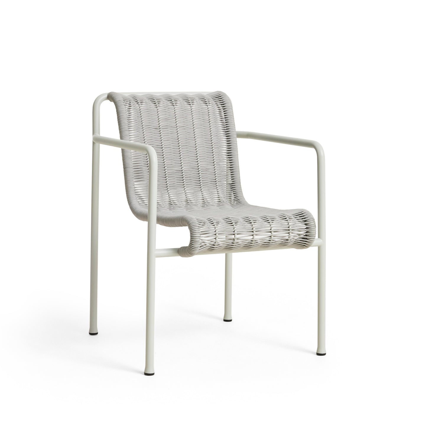 HAY Palissade Cord Dining Armchair Outdoor-Stuhl mit Armlehnen