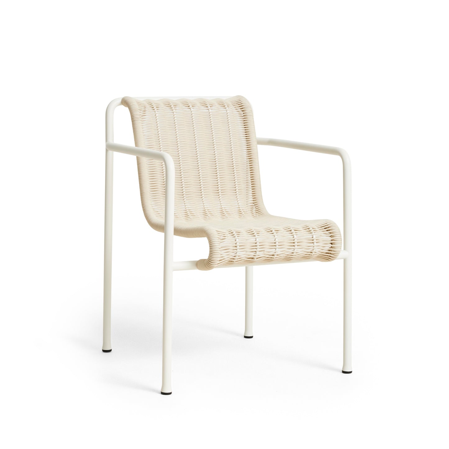 HAY Palissade Cord Dining Armchair Outdoor-Stuhl mit Armlehnen