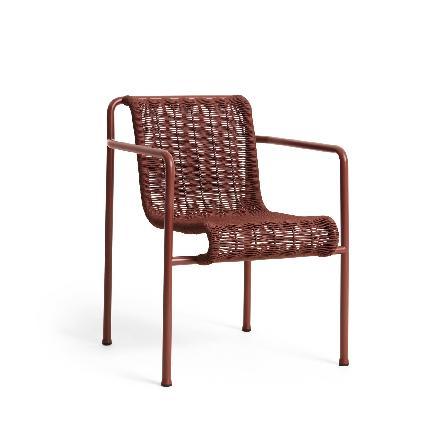 HAY Palissade Cord Dining Armchair Outdoor-Stuhl mit Armlehnen