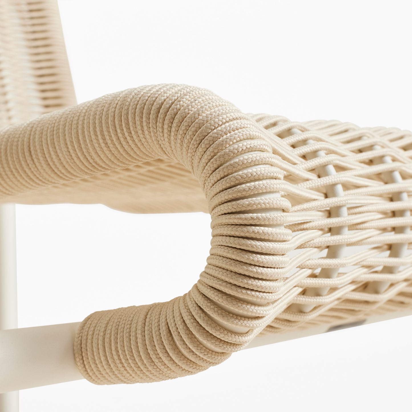 HAY Palissade Cord Lounge Sofa Outdoor-Sitzbank mit Armlehnen