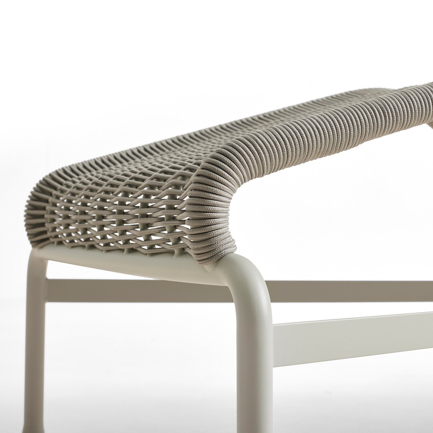 HAY Palissade Cord Chaise Longue Outdoor-Liege