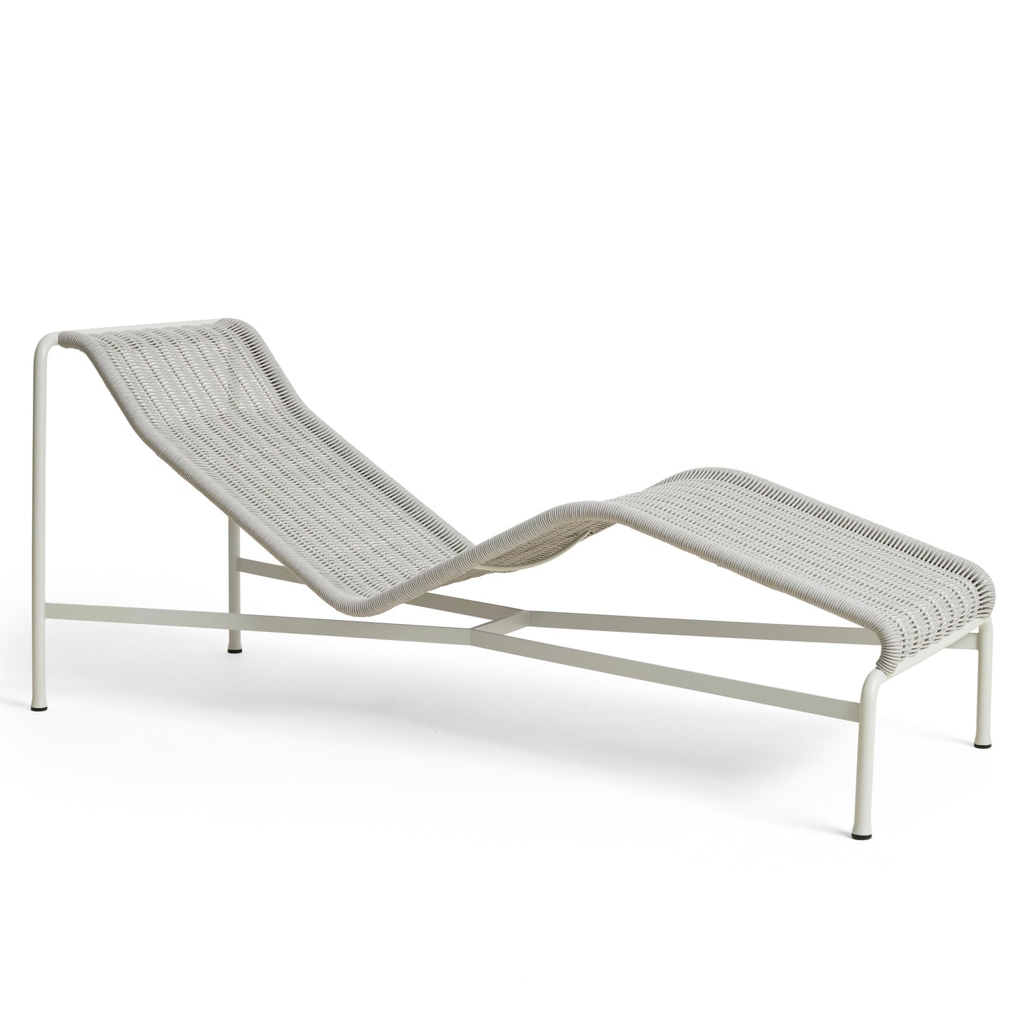 HAY Palissade Cord Chaise Longue Outdoor-Liege