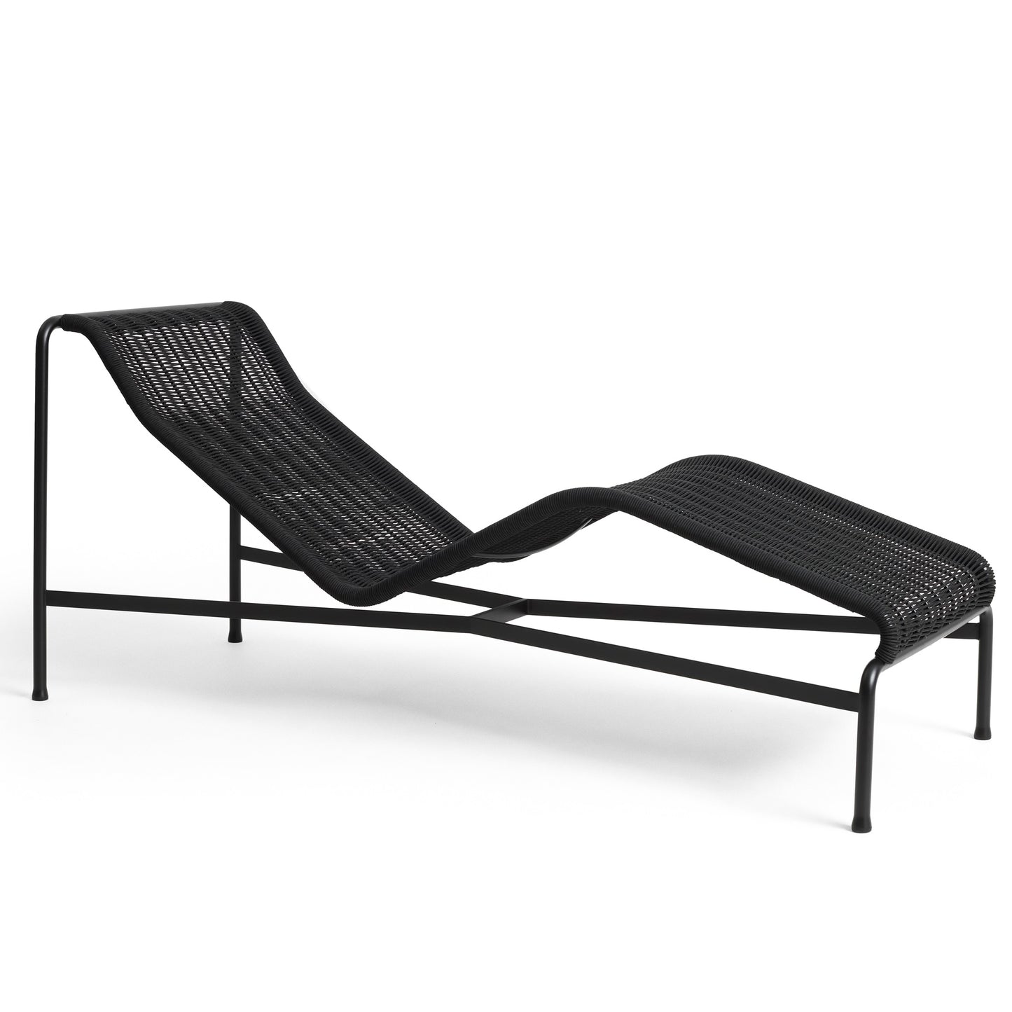 HAY Palissade Cord Chaise Longue Outdoor-Liege