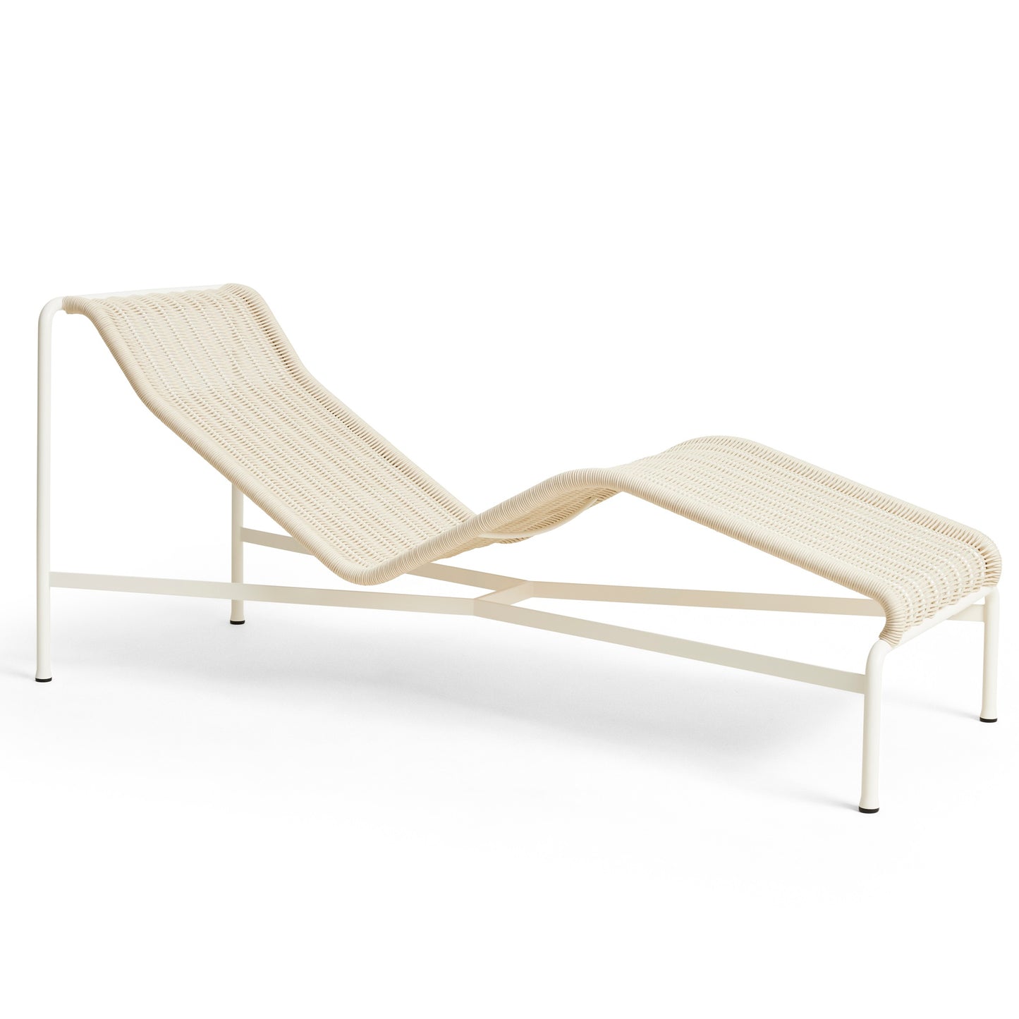 HAY Palissade Cord Chaise Longue Outdoor-Liege