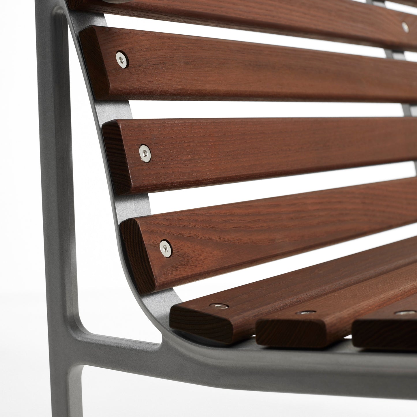 HAY Traverse Dining Bench Outdoor Bank Esche geölt / Aluminium