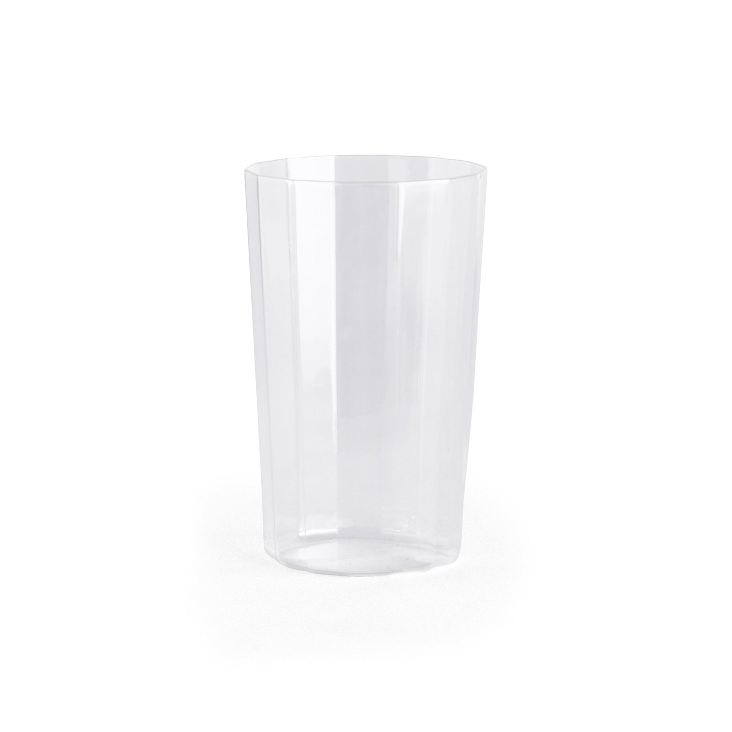 HAY Angle Glas clear Trinkglas L large facettiert (4er-Set)