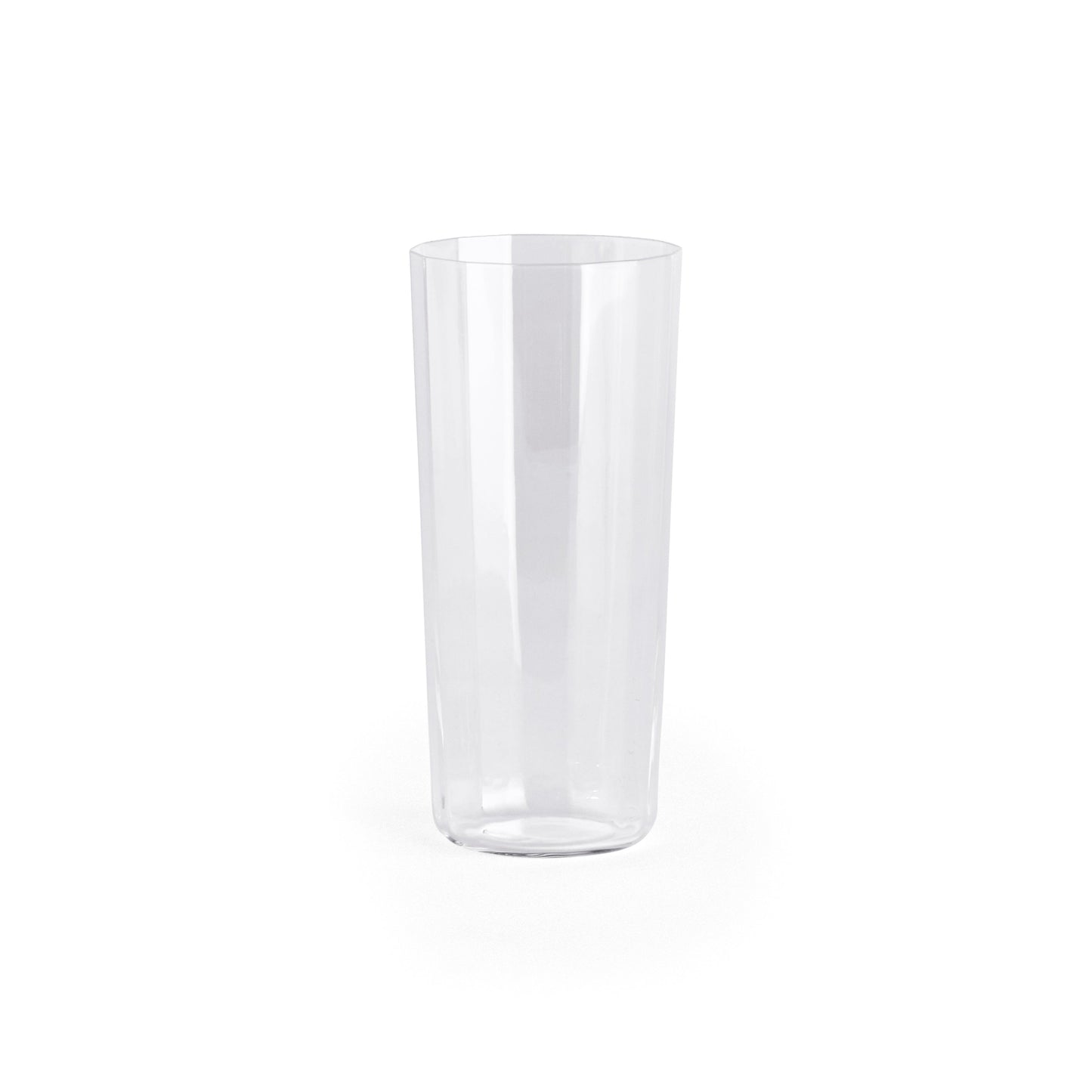 HAY Angle Glas clear Trinkglas Tall hoch facettiert (4er-Set)