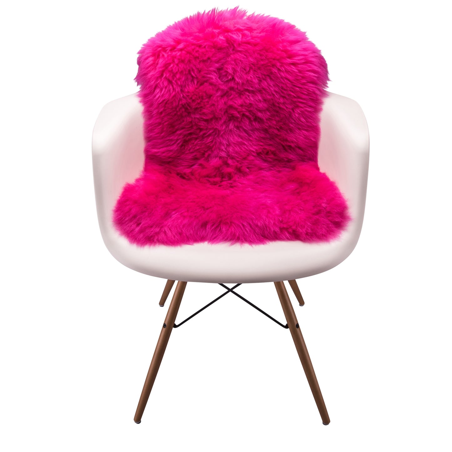 Merinolamm Einzelfell pink