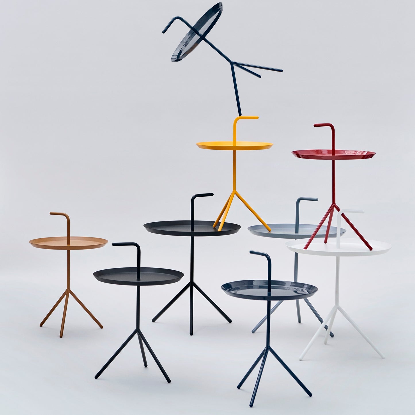 HAY DLM Beistelltisch Metall pulverbeschichtet