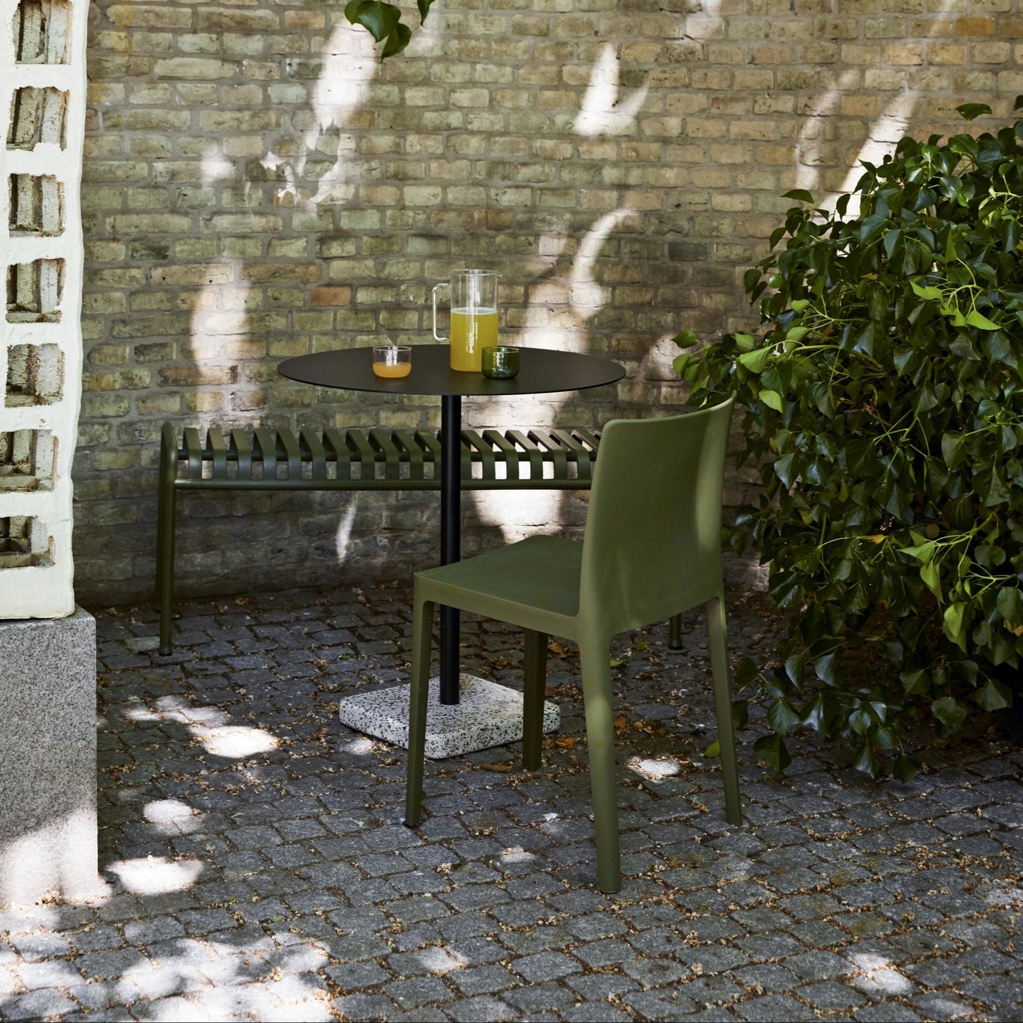 Hay ÉLÉMENTAIRE Chair Stuhl Kunststoff matt In- & Outdoor 2er Set