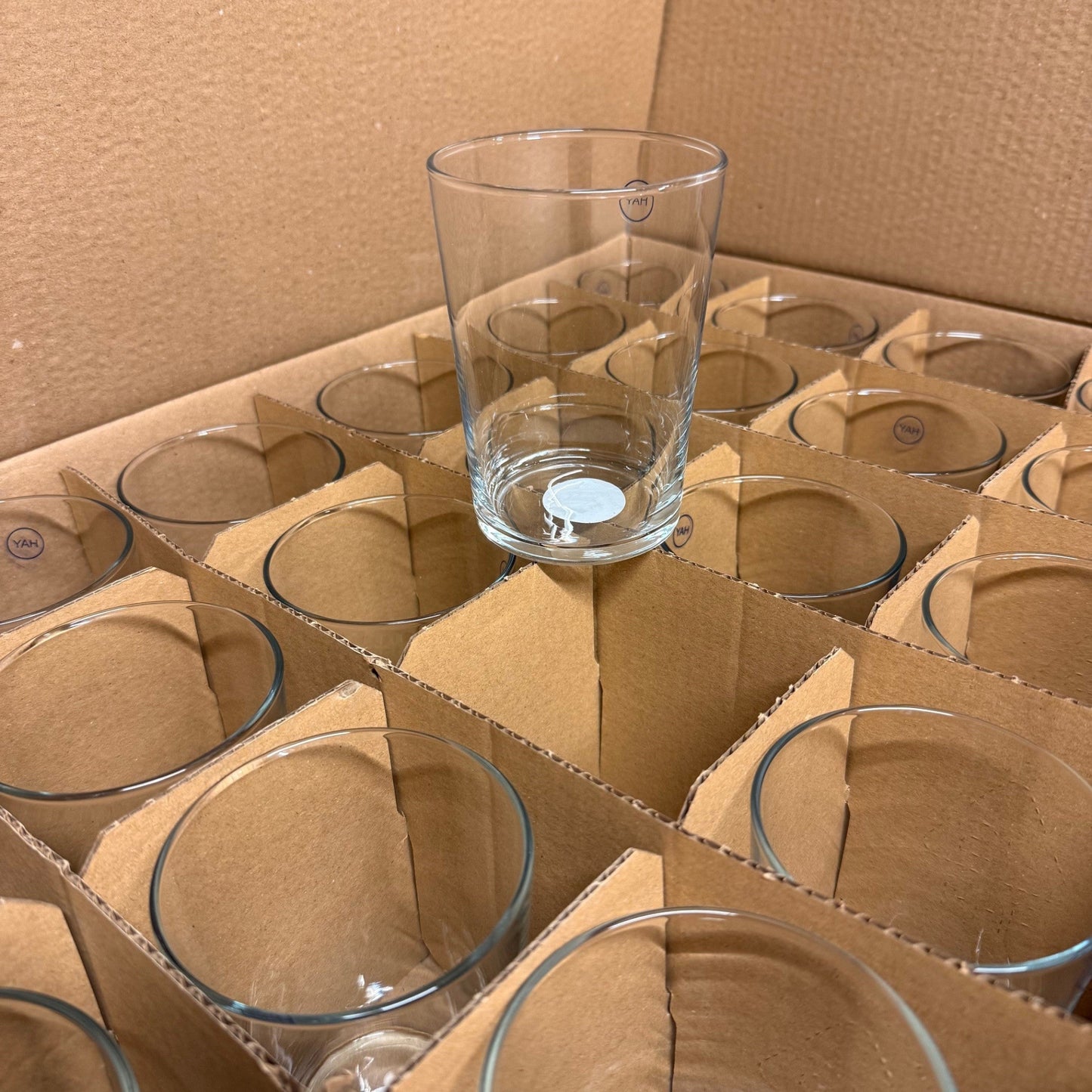 HAY Glas clear Trinkglas L large klar (24 Stück)