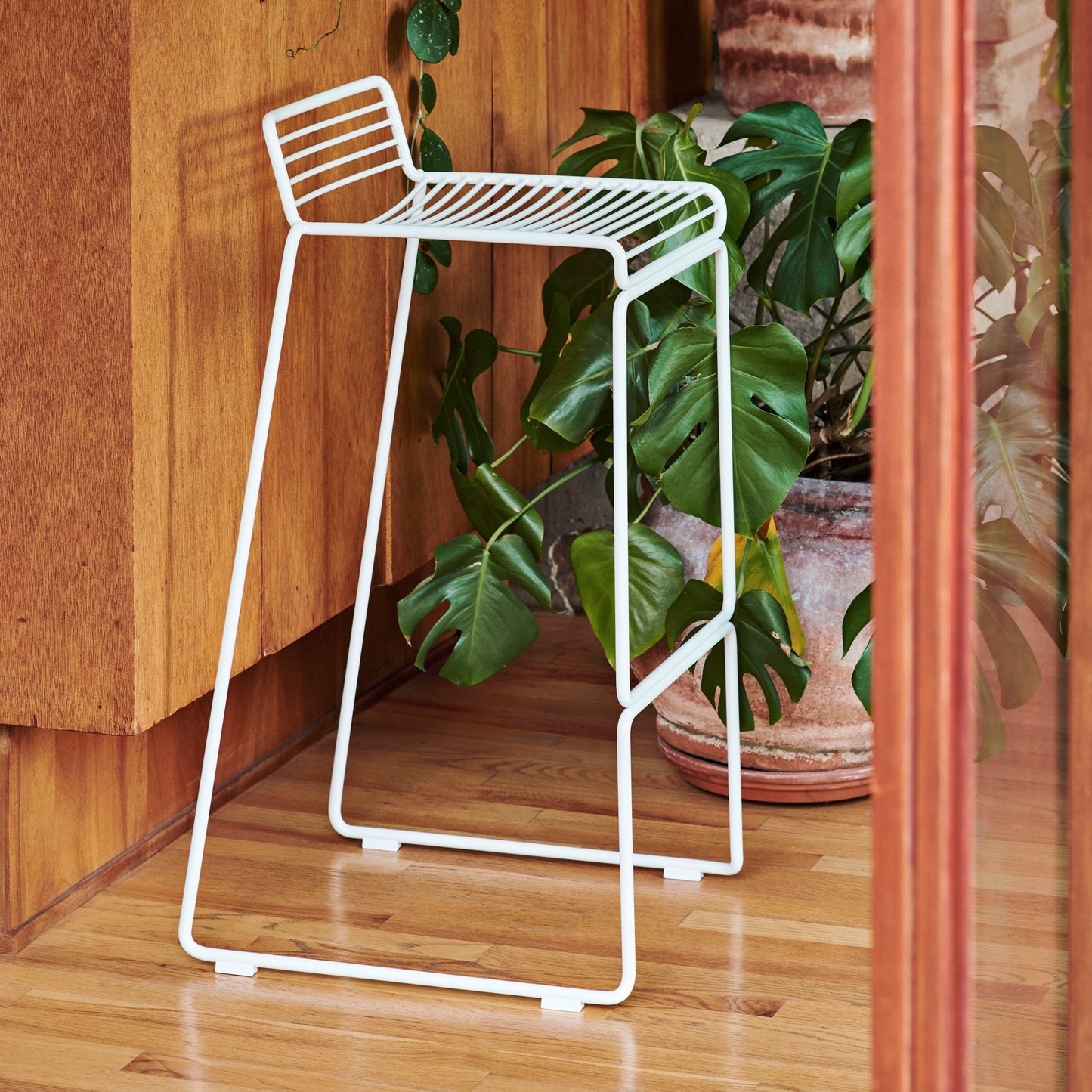 Hay Hee Bar Stool Barhocker Stahl In- & Outdoor 2er Set stapelbar