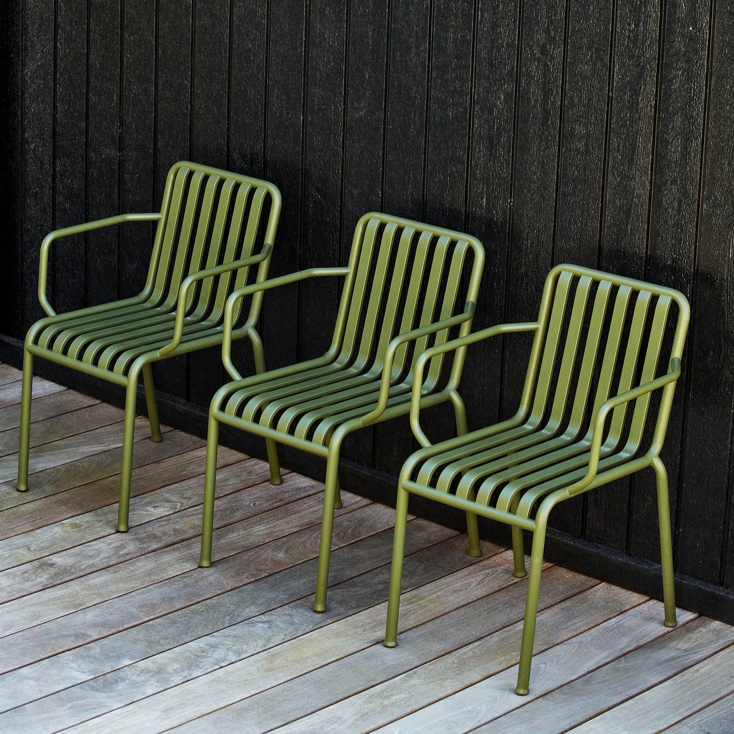 HAY Palissade Armchair Outdoor-Stuhl mit Armlehnen