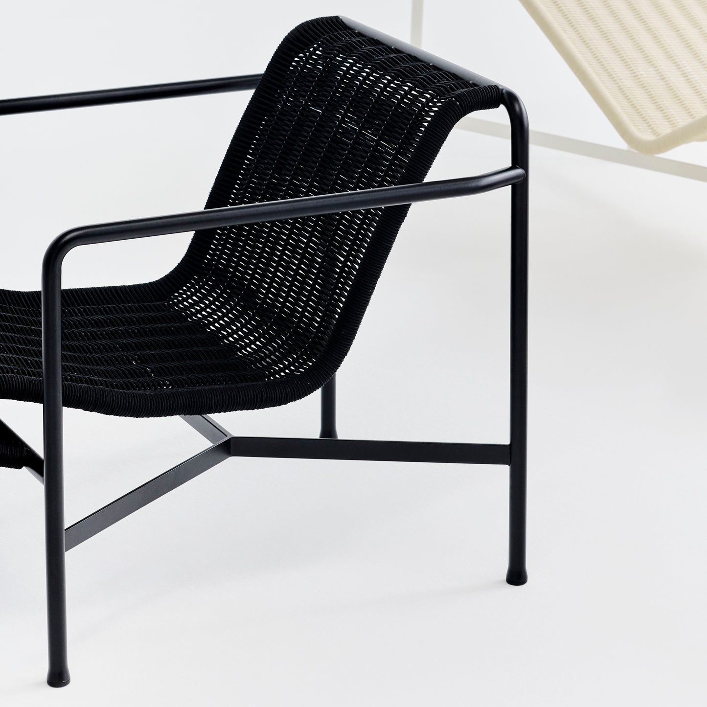 HAY Palissade Cord Lounge Sofa Outdoor-Sitzbank mit Armlehnen