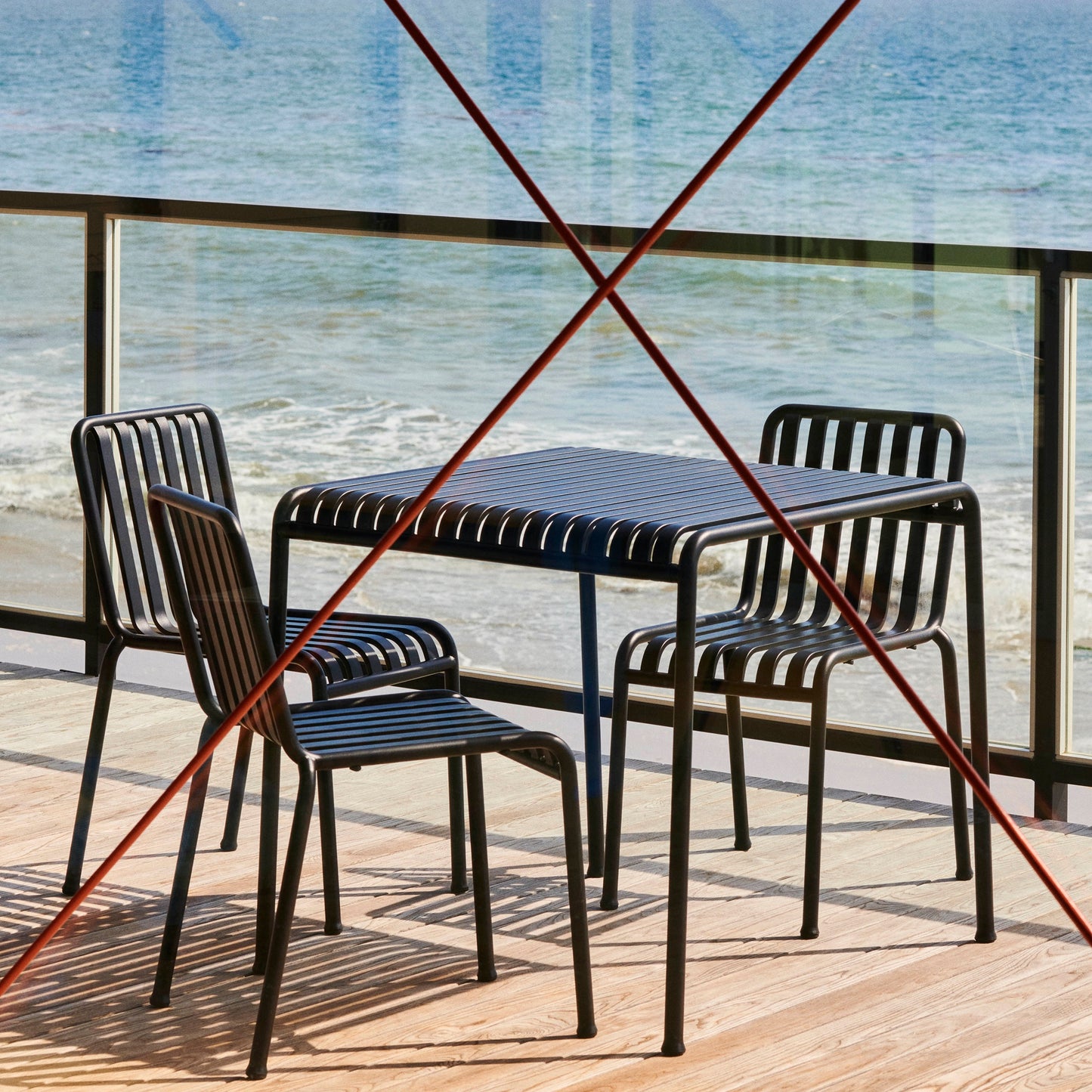HAY Palissade Chair Outdoor-Stuhl