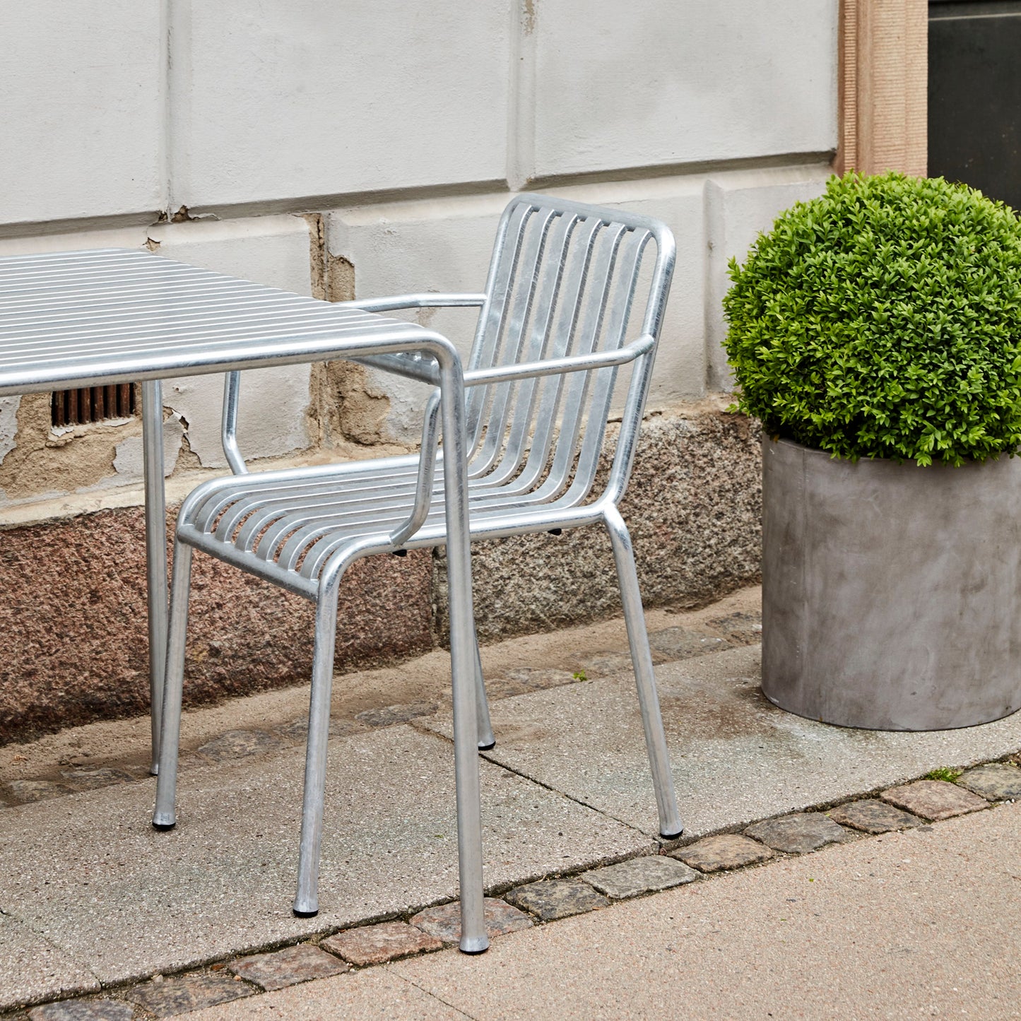 HAY Palissade Table Outdoor-Tisch Stahl 170 x 90 H 75cm