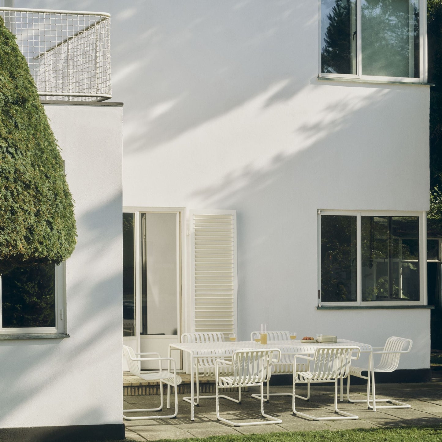 HAY Palissade Table Outdoor-Tisch Stahl 220 x 90 H 75cm