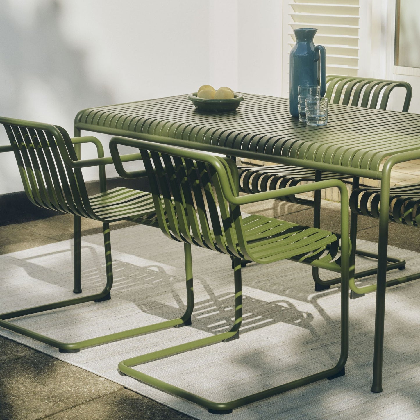 HAY Palissade Cantilever Chairs Outdoor-Stuhl Freischwinger