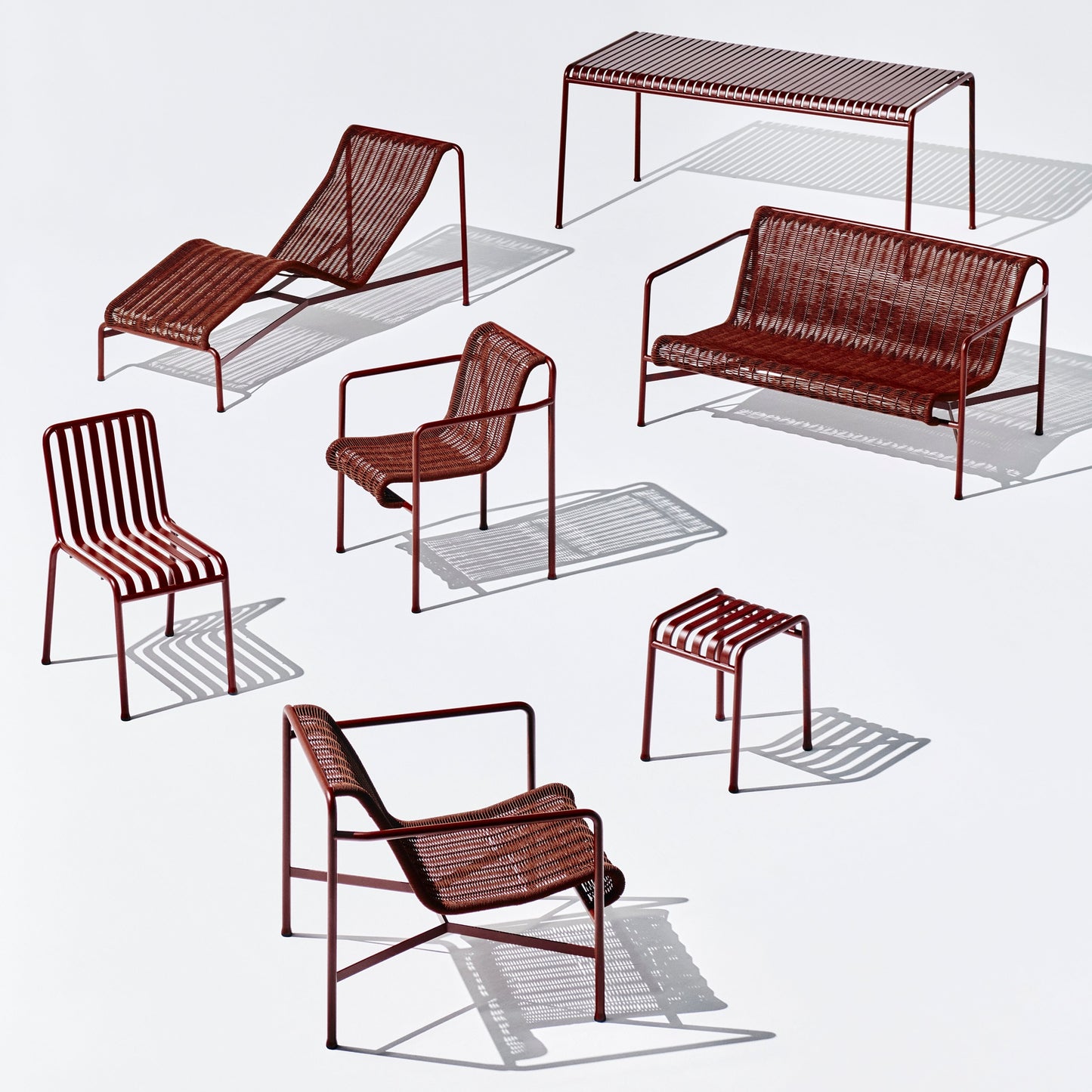 HAY Palissade Cantilever Chairs Outdoor-Stuhl Freischwinger