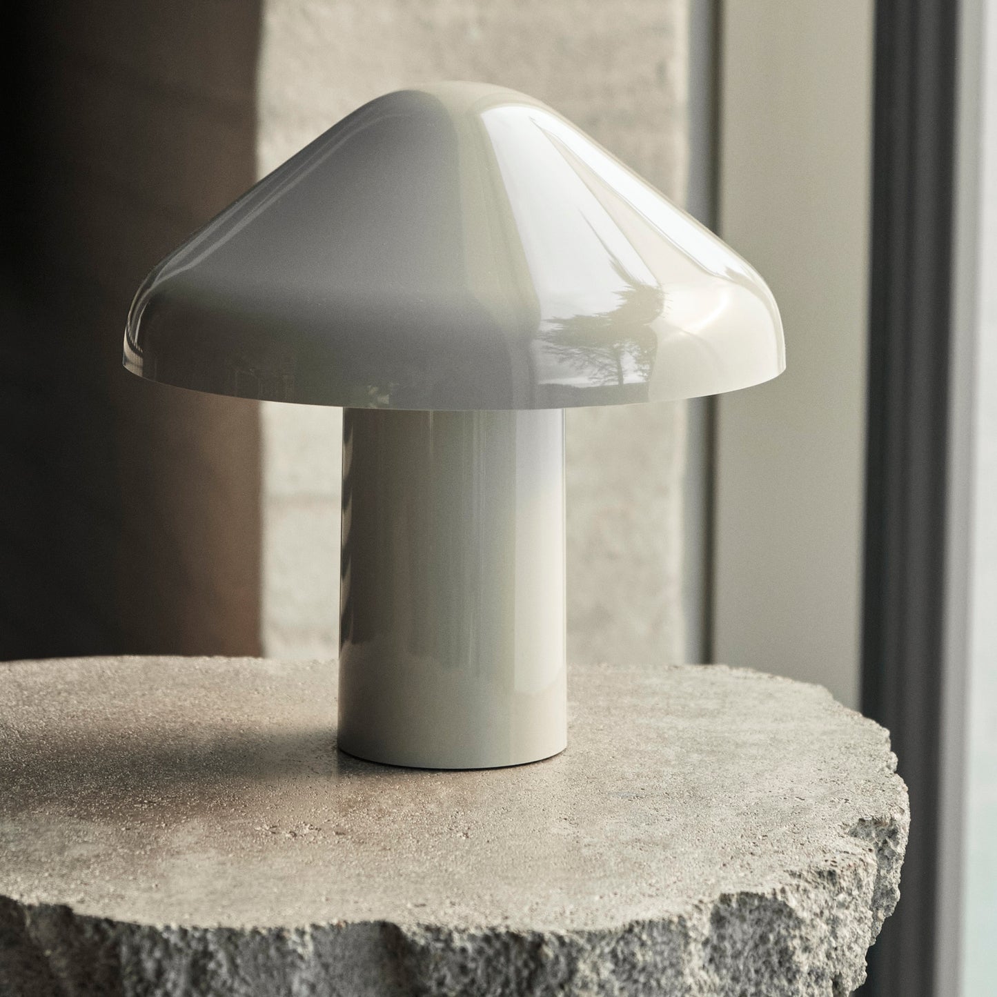 HAY Pao Lamp LED Lampe tragbare Akkuleuchte dimmbar weiß