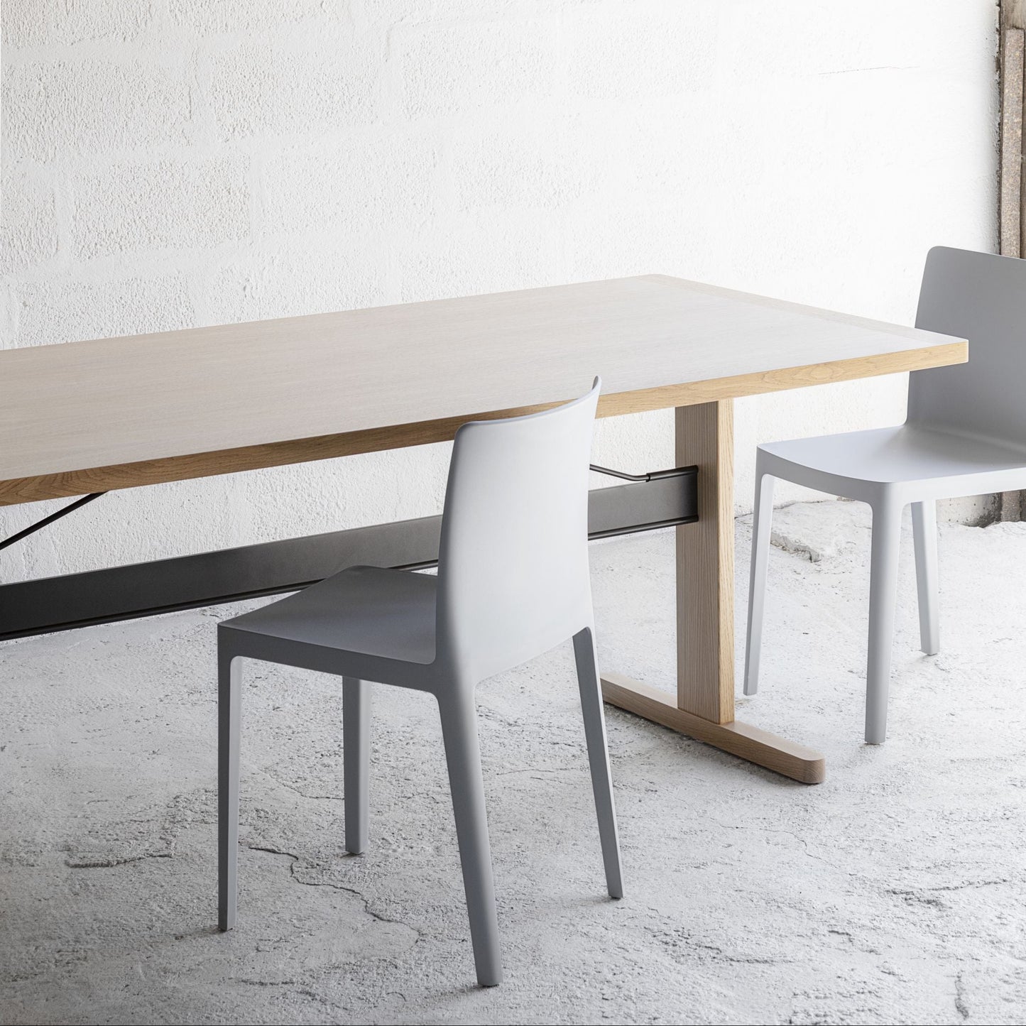 Hay ÉLÉMENTAIRE Chair Stuhl Kunststoff matt In- & Outdoor 2er Set