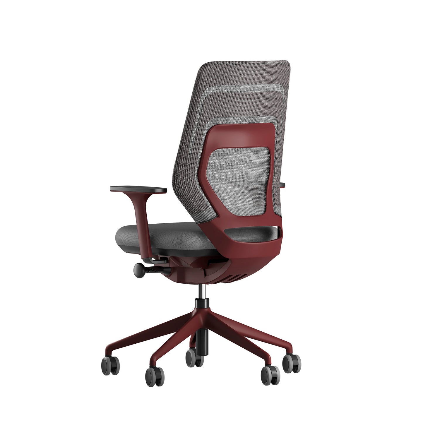 fm asiento Bürostuhl 3D Rücken Netzstrick transparent - konfigurierbar