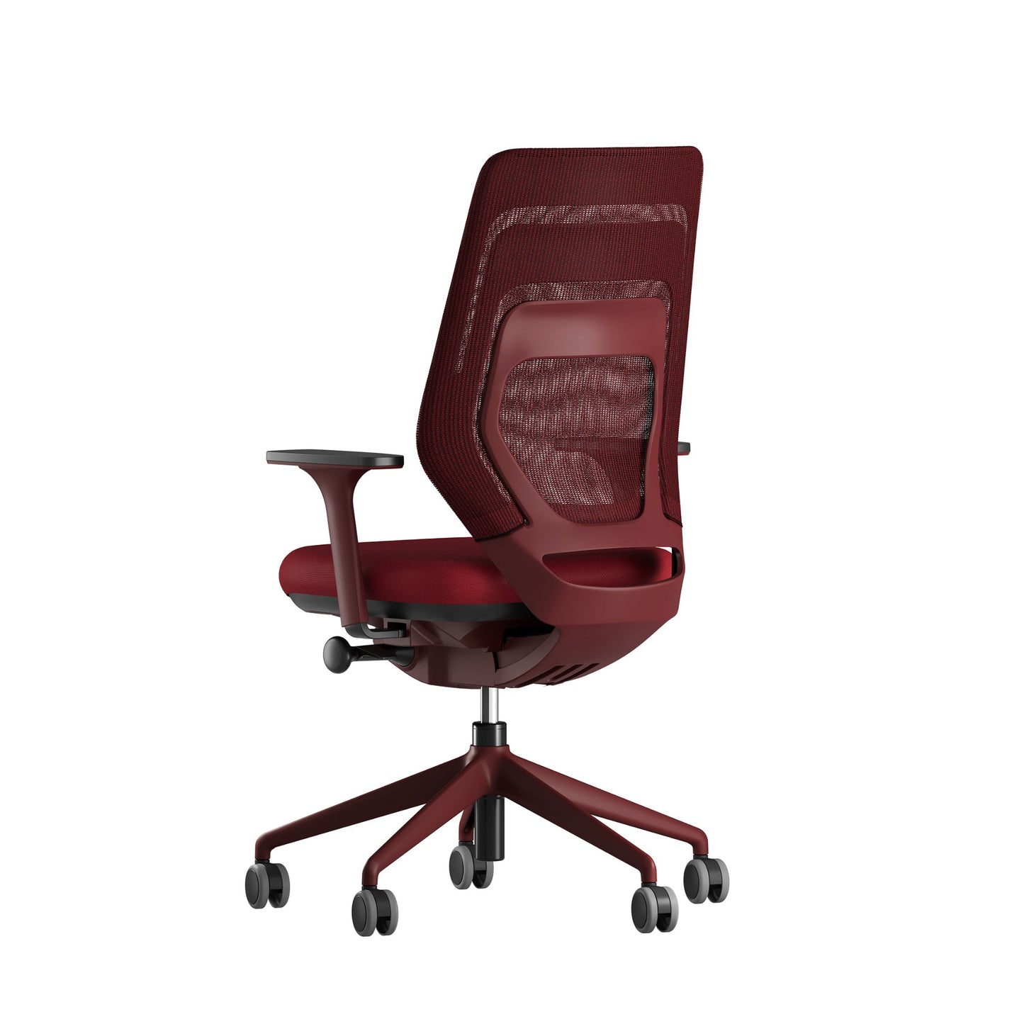 fm asiento Bürostuhl 3D Rücken Netzstrick transparent - konfigurierbar