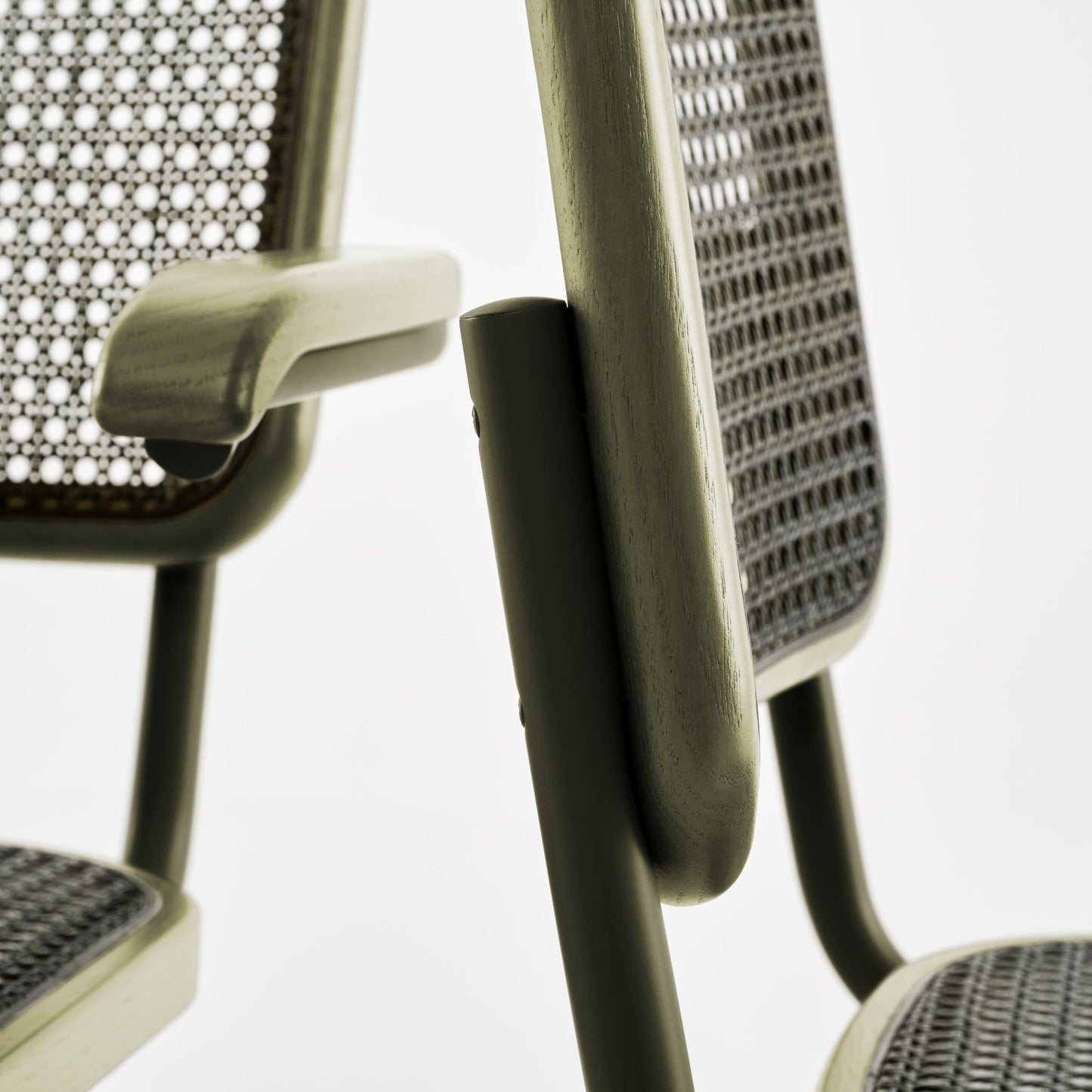 Thonet S 32 V & S 64 V Freischwinger Stuhl Edition Herkner DARK MELANGE
