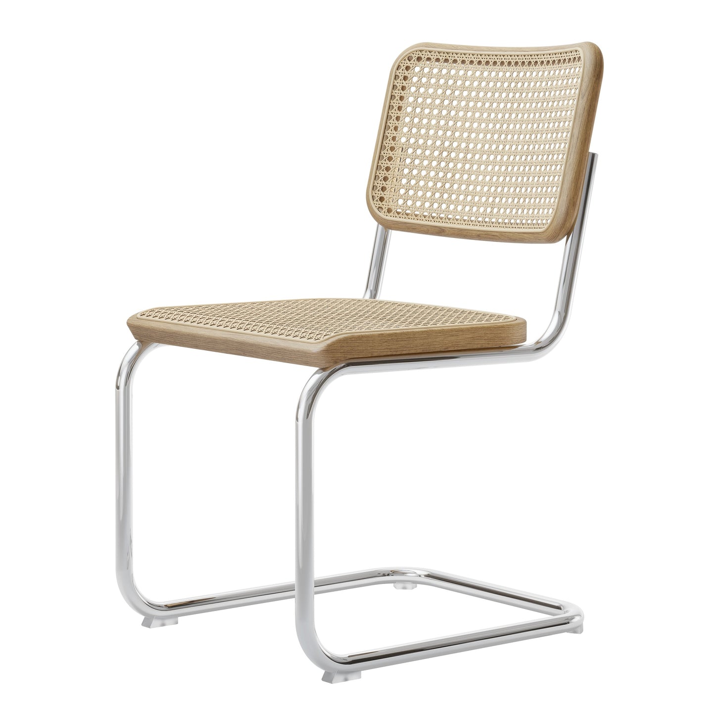 Thonet S 32 V Freischwinger Stuhl Sitz & Rücken Rohrgeflecht