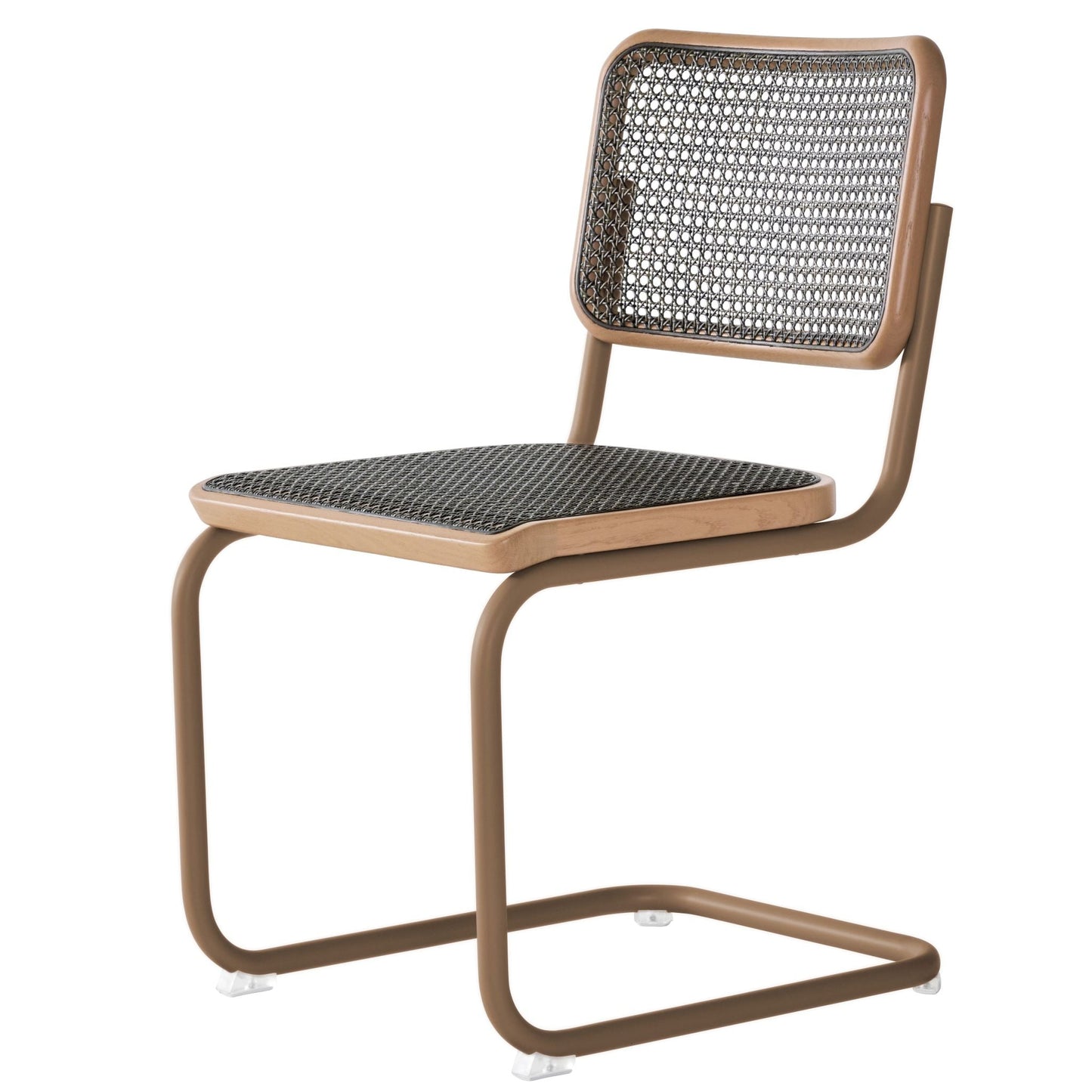 Thonet S 32 V & S 64 V Freischwinger Stuhl Edition Herkner DARK MELANGE