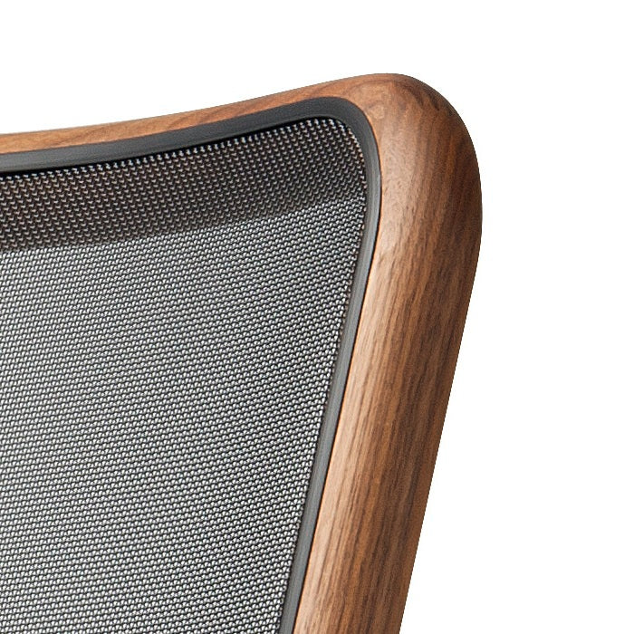 Thonet S 64 N Freischwinger Stuhl mit Armlehnen Sitz & Rücken Netz