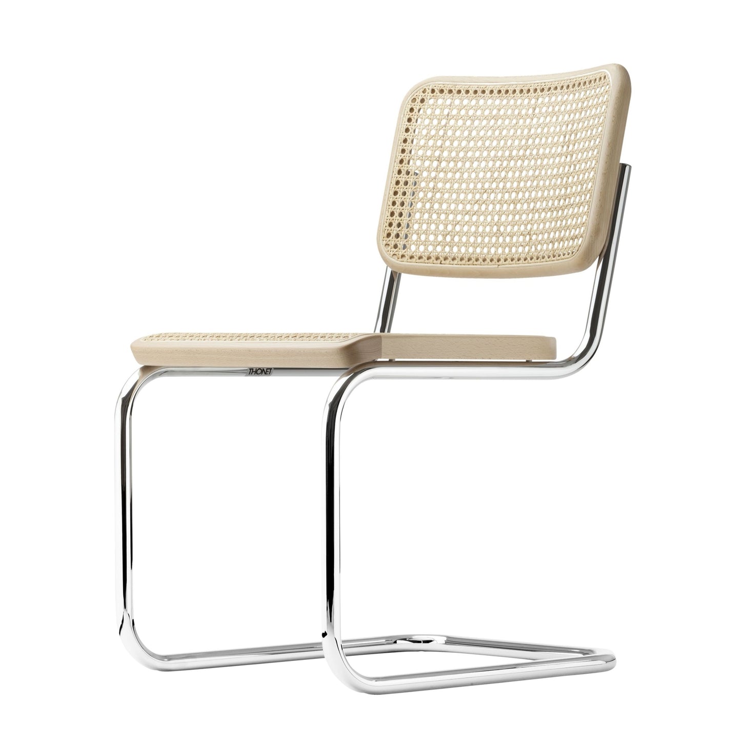 Thonet S 32 V Freischwinger Stuhl Sitz & Rücken Rohrgeflecht