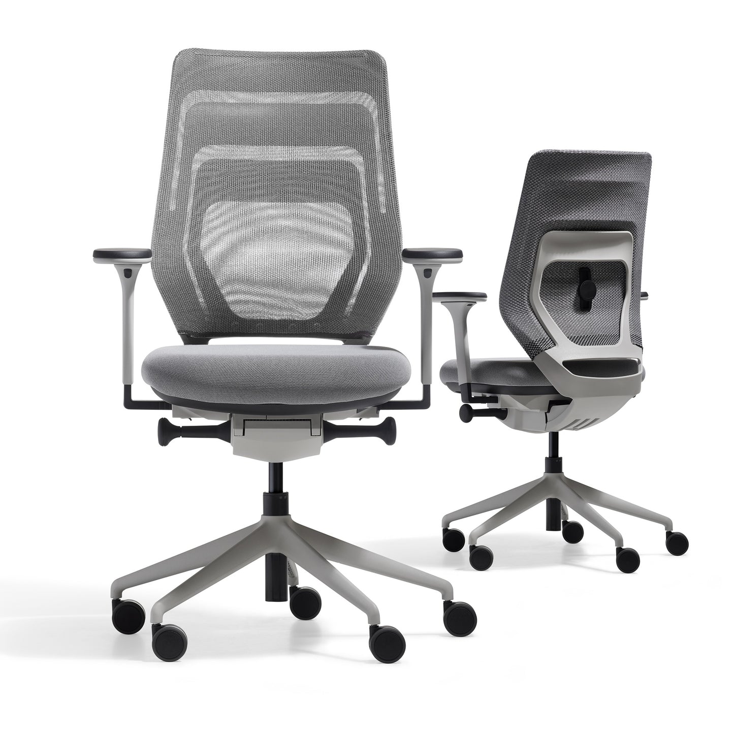 fm asiento Bürostuhl 3D Rücken Netzstrick Komfort - konfigurierbar