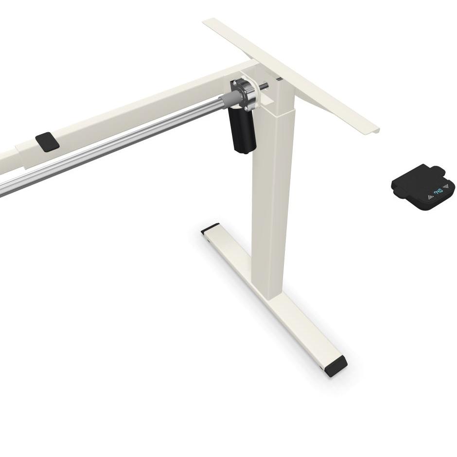 Nowy Styl eComo Schreibtischgestell elektrisch höhenverstellbar weiß